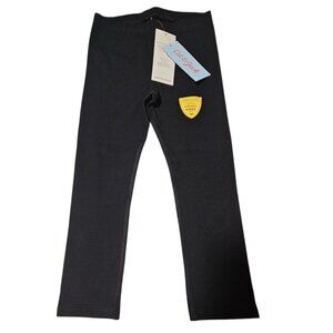 Cat & Jack Black Legging Pants Toddler Girls Size 3 T Adaptive Design High Rise